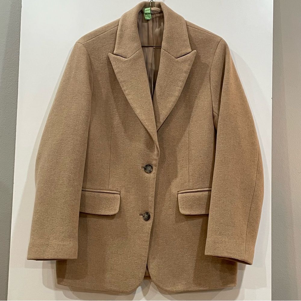& Other Stories, Winter Blazer, Tan, Size 0